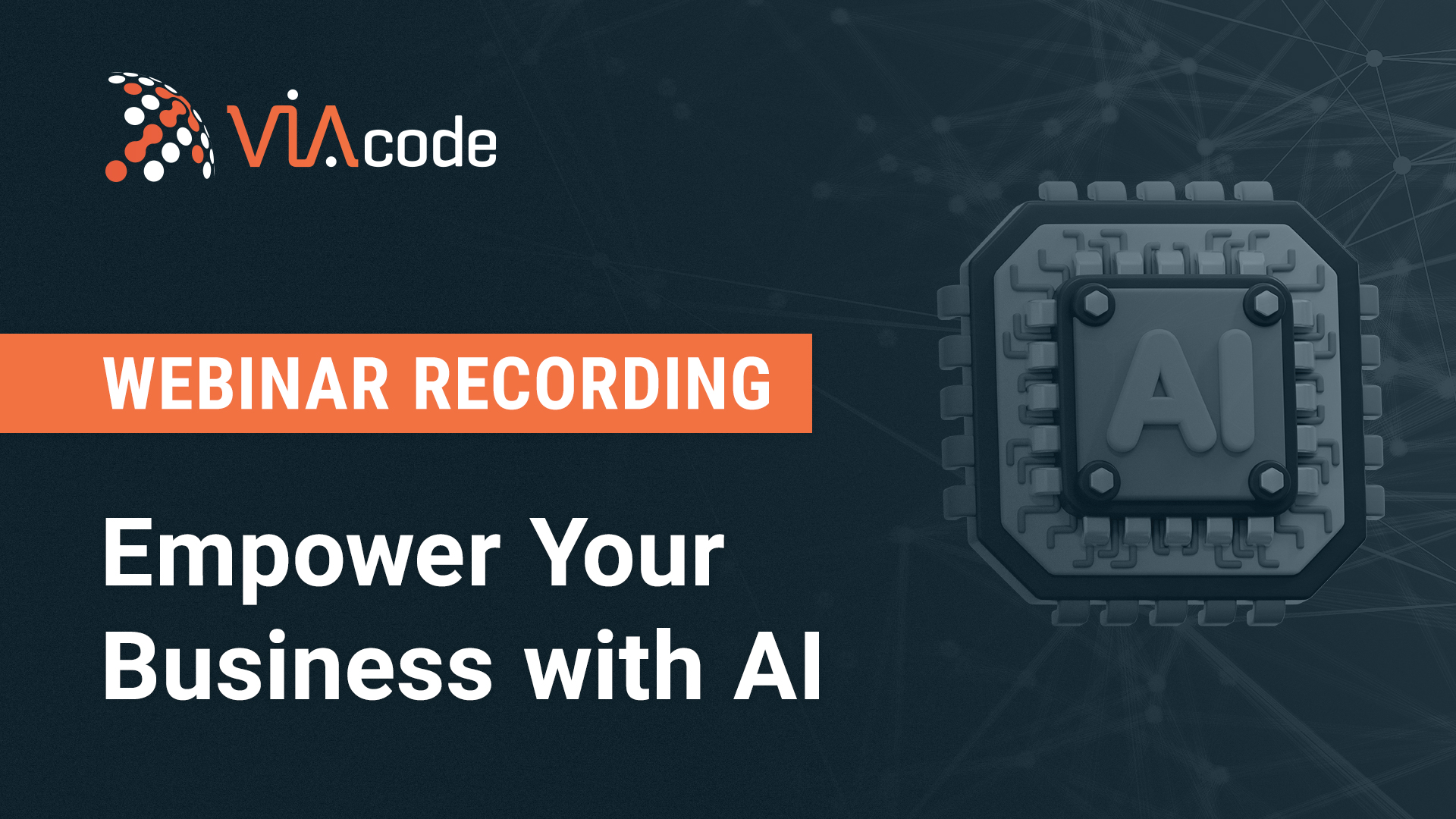 webinar recording cover for youtube ai