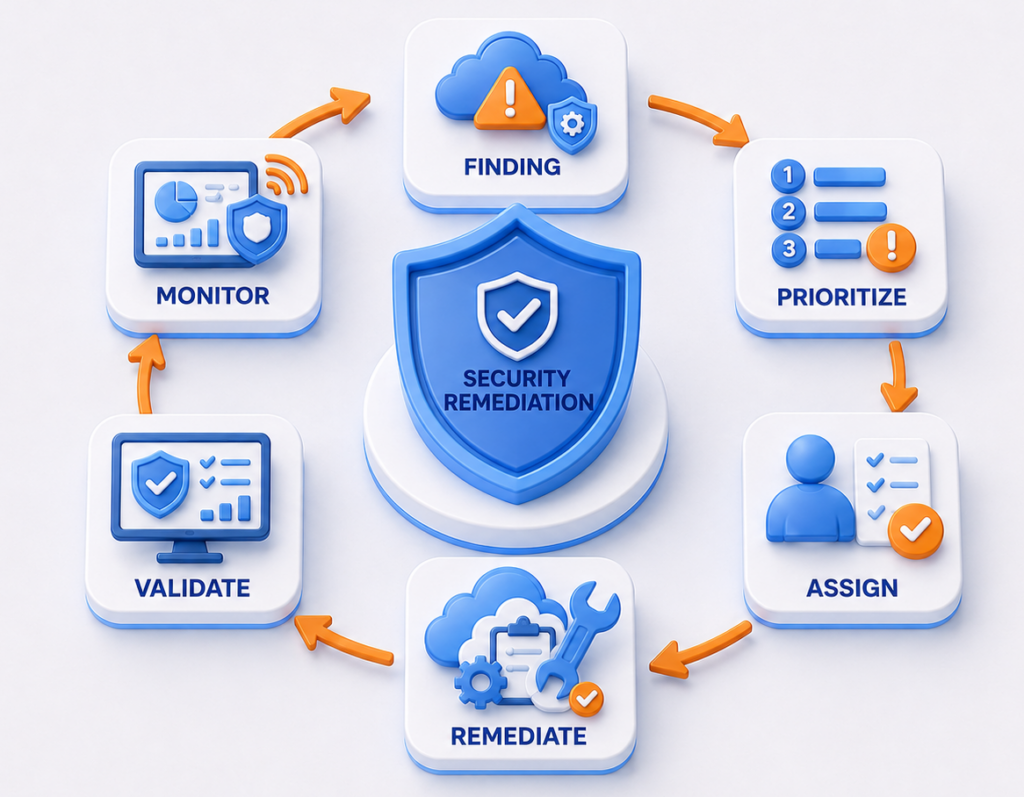 Security remediation lifecycle